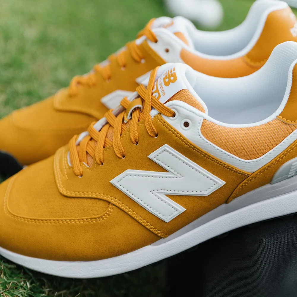 New Balance Golf Shoes - 574 Greens V2 - Wheat 2024