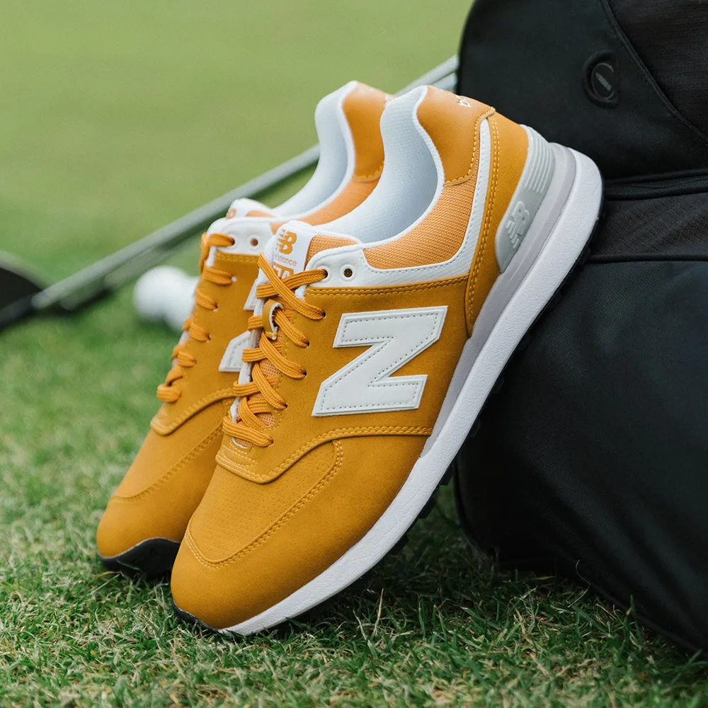 New Balance Golf Shoes - 574 Greens V2 - Wheat 2024