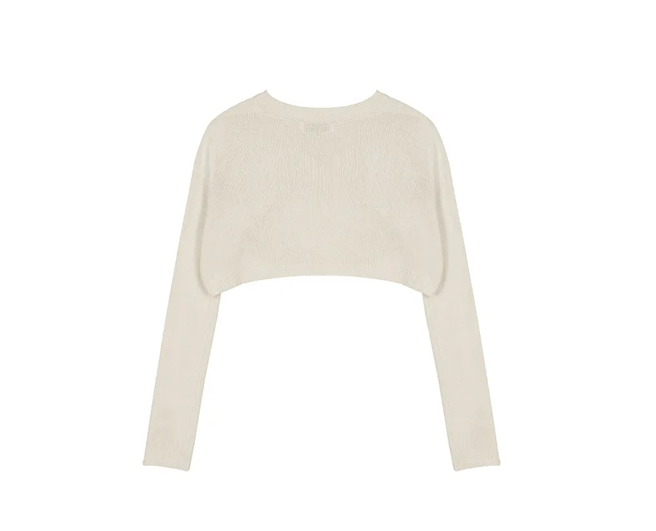 NICK&NICOLE  |U-Neck Long Sleeves V-neck & Crew neck