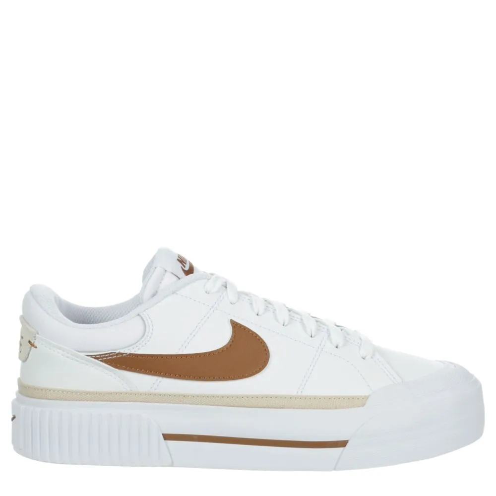 NIKE  WOMENS COURT LEGACY LIFT SNEAKER