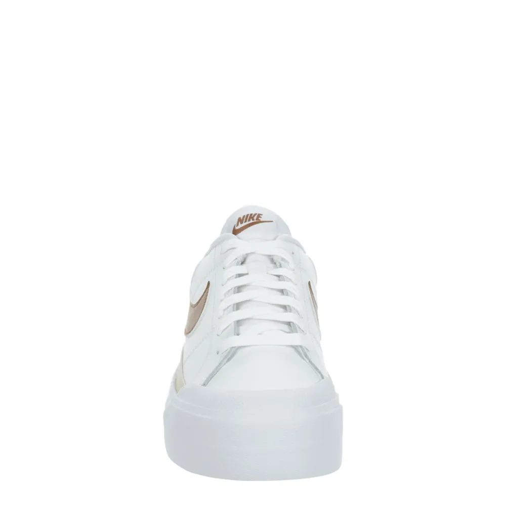 NIKE  WOMENS COURT LEGACY LIFT SNEAKER