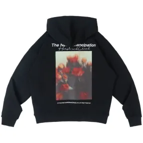 Oil Painting Flower Logo Hoodie