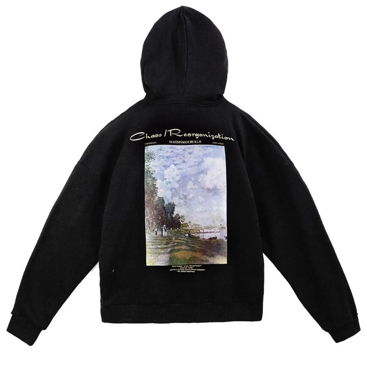 Oil Painting Logo Hoodie