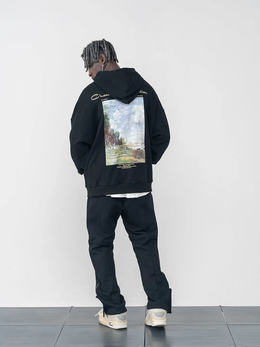 Oil Painting Logo Hoodie