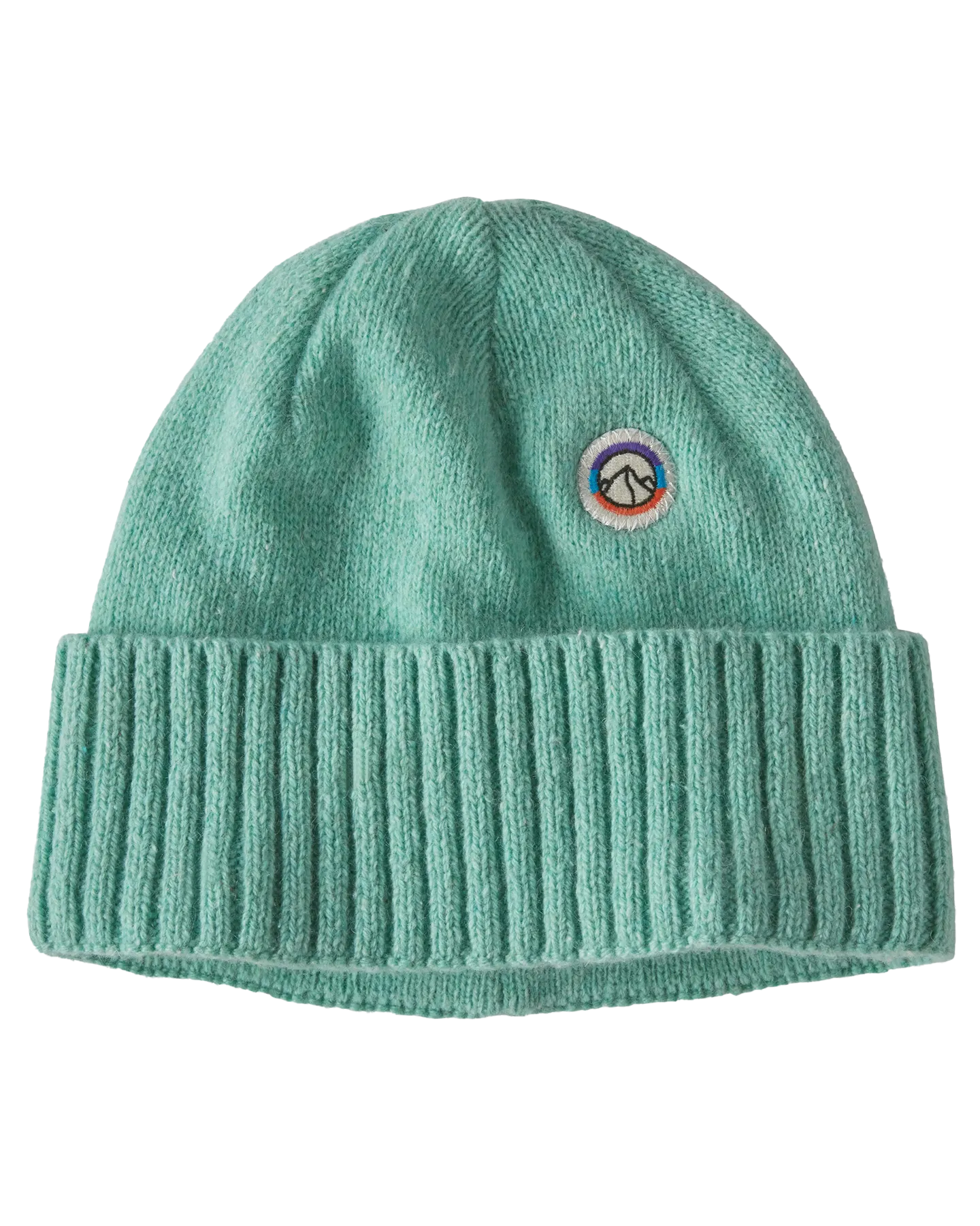 Patagonia Brodeo Beanie - Fitz Roy Icon / Nouveau Green