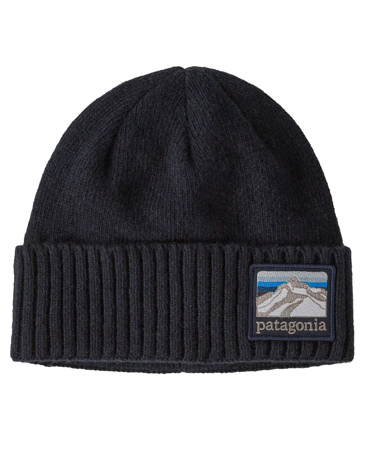 Patagonia Brodeo Beanie - Line Logo Ridge / Classic Navy