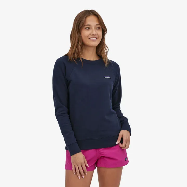 Patagonia P-6 Label Organic Crew Sweatshirt Womens