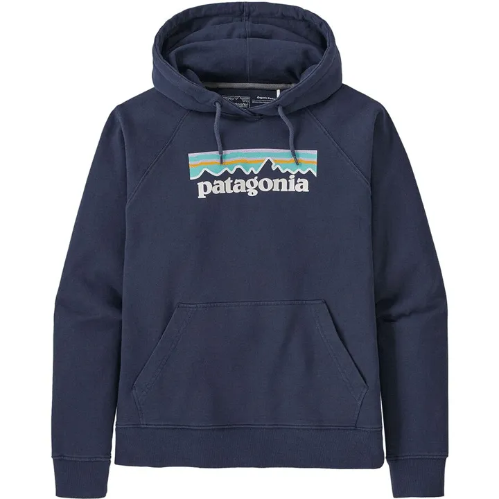 Patagonia Pastel P-6 Logo Organic Hoody Womens