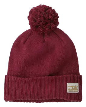 Patagonia Powder Town Beanie - '73 Skyline / Carmine Red