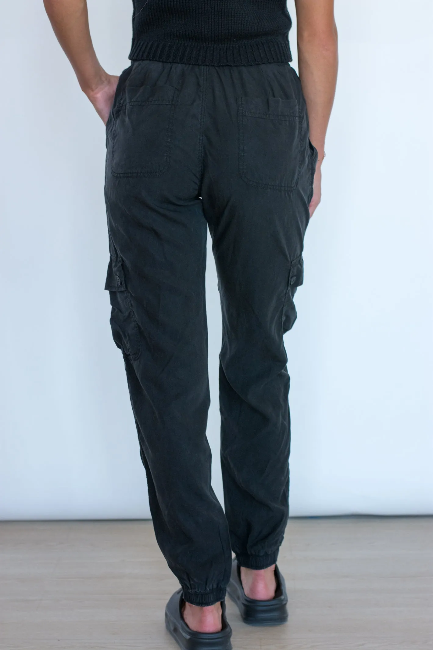 Perfect Idea Black Cargo Pant