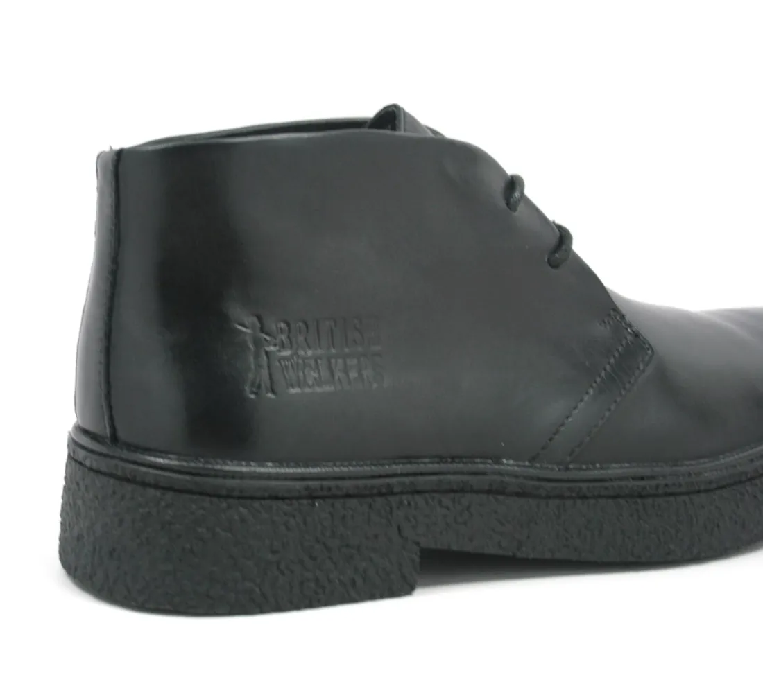 Playboy Chukka Boot Leather | Dual Fit Technology | Textured Rubber Sole