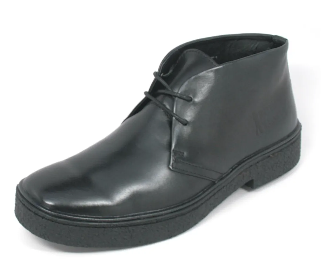 Playboy Chukka Boot Leather | Dual Fit Technology | Textured Rubber Sole