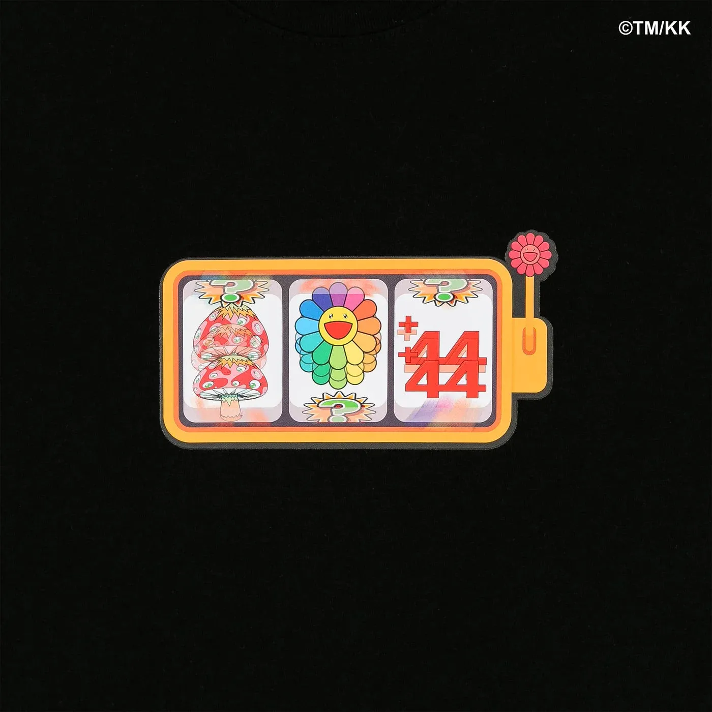 Plus 44 X Takashi Murakami Jackpot Tee Black