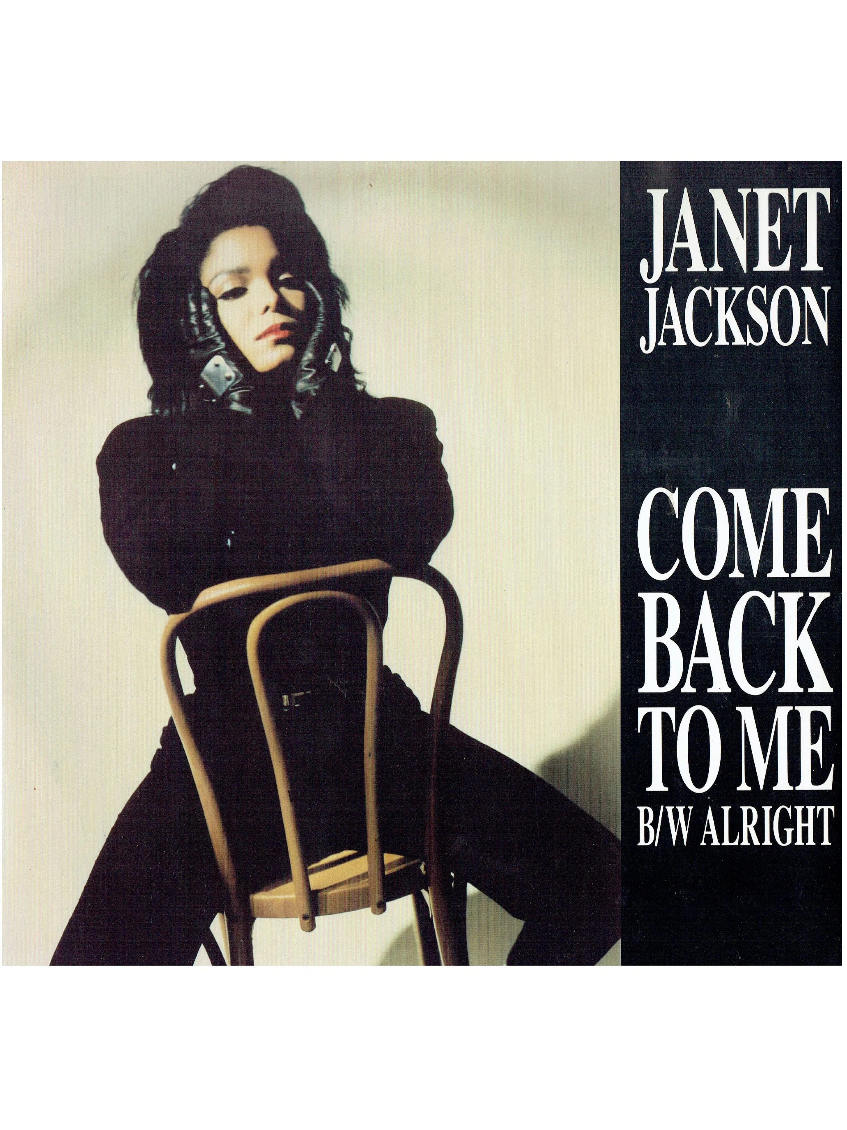 Prince – Janet Jackson Come Back To Me Vinyl 12 Sigle UK Preloved:1990