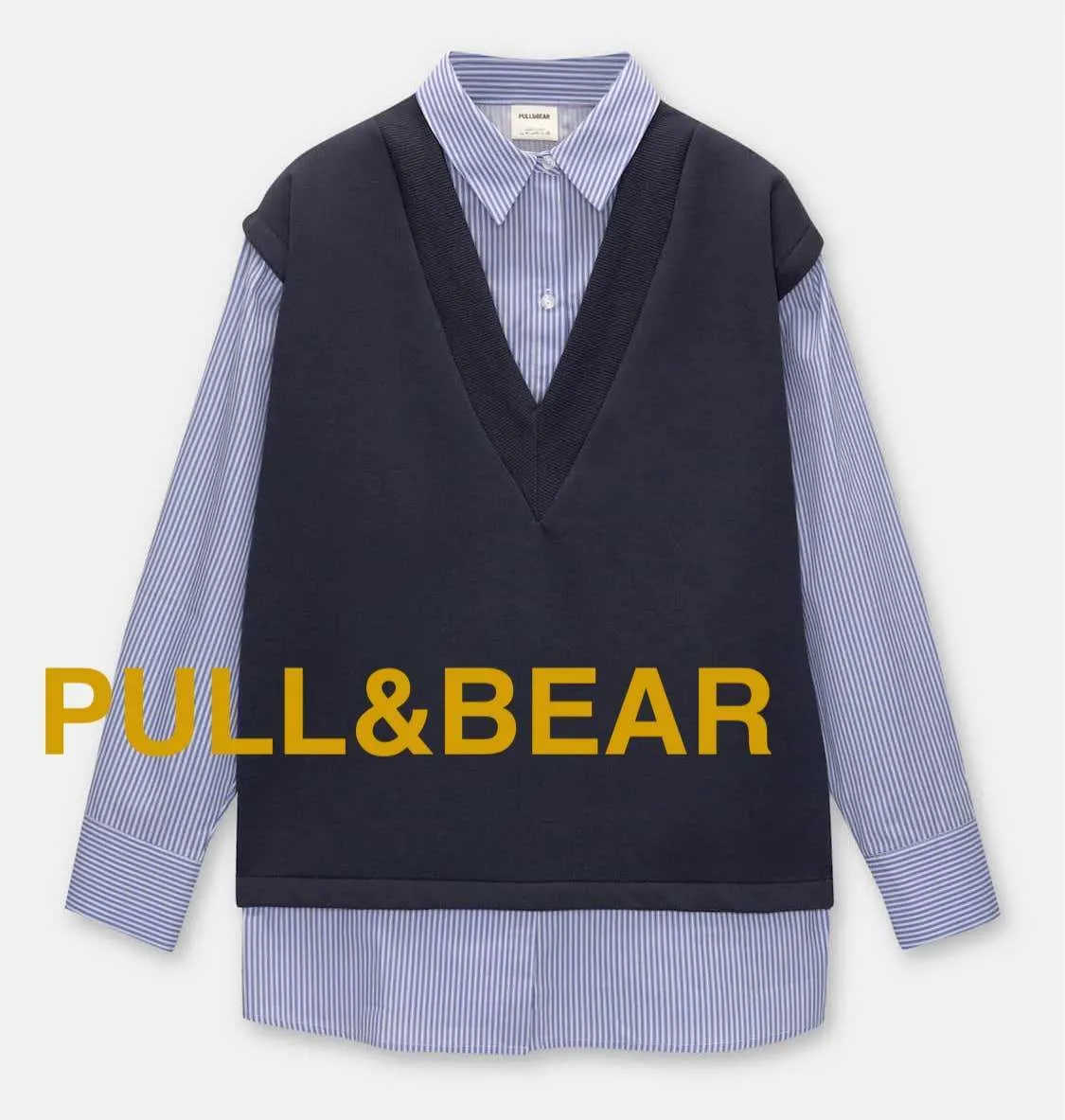 PULL & BEAR  |Casual Style Long Sleeves Shirts & Blouses