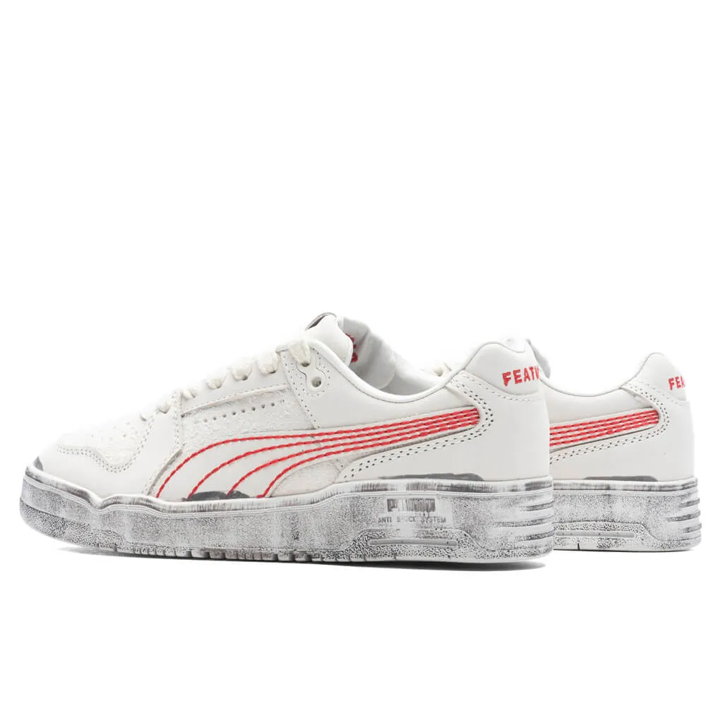 Puma x Feature Slipstream Lo - Vapor Gray/Pop Red