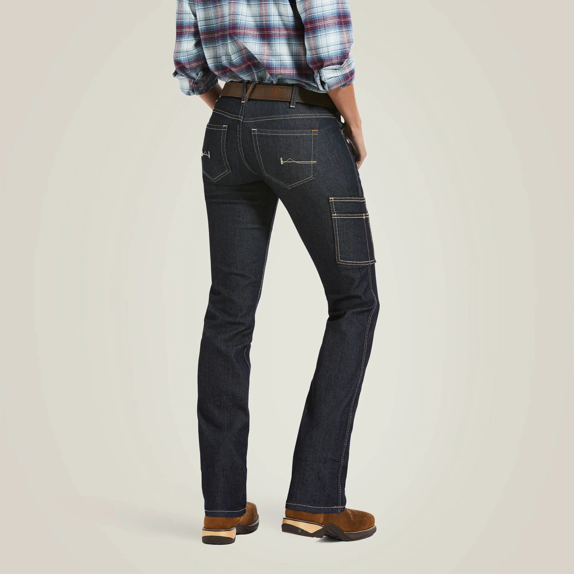 Rebar DuraStretch Raven Straight Leg Jean