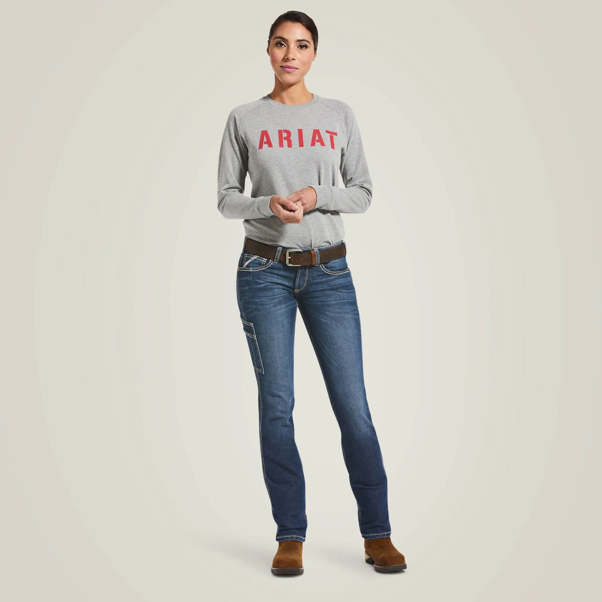 Rebar DuraStretch Riveter Straight Leg Jean