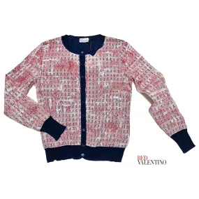 RED VALENTINO  |Casual Style Long Sleeves Cotton Medium Office Style