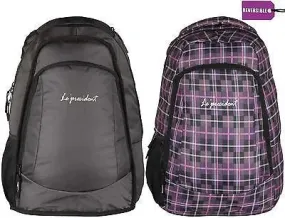 Reversible Black Backpack / School Bag by President Bags