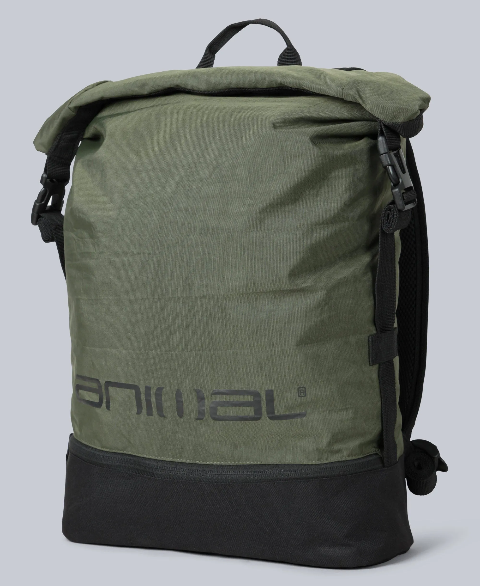 Roll Top Backpack - 30L - Khaki