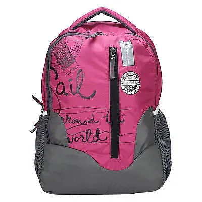 Sail Pink Backpack / School Bag by President Bags