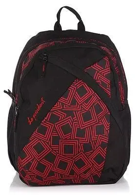 Shell Red Backpack / School Bag by President Bags