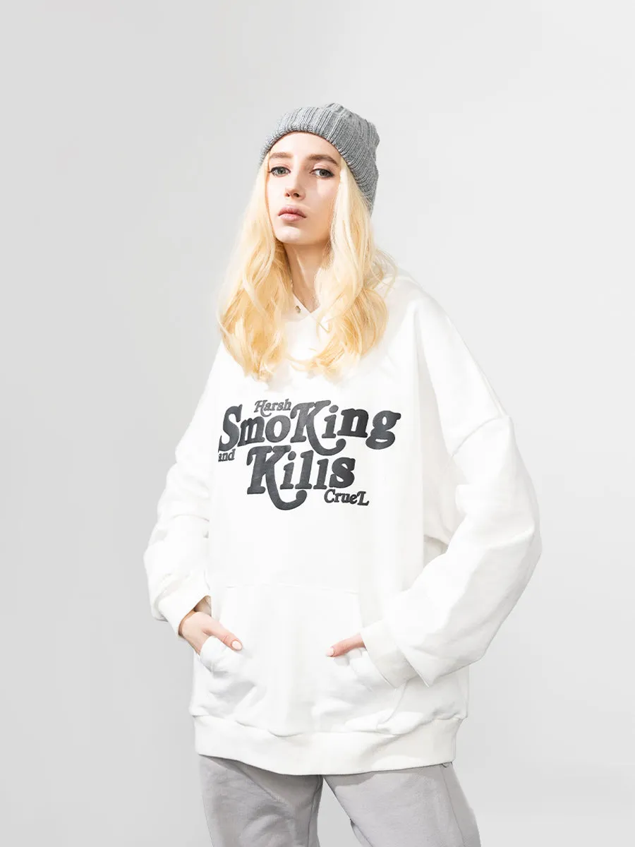 Smoking Kills Logo Hoodie