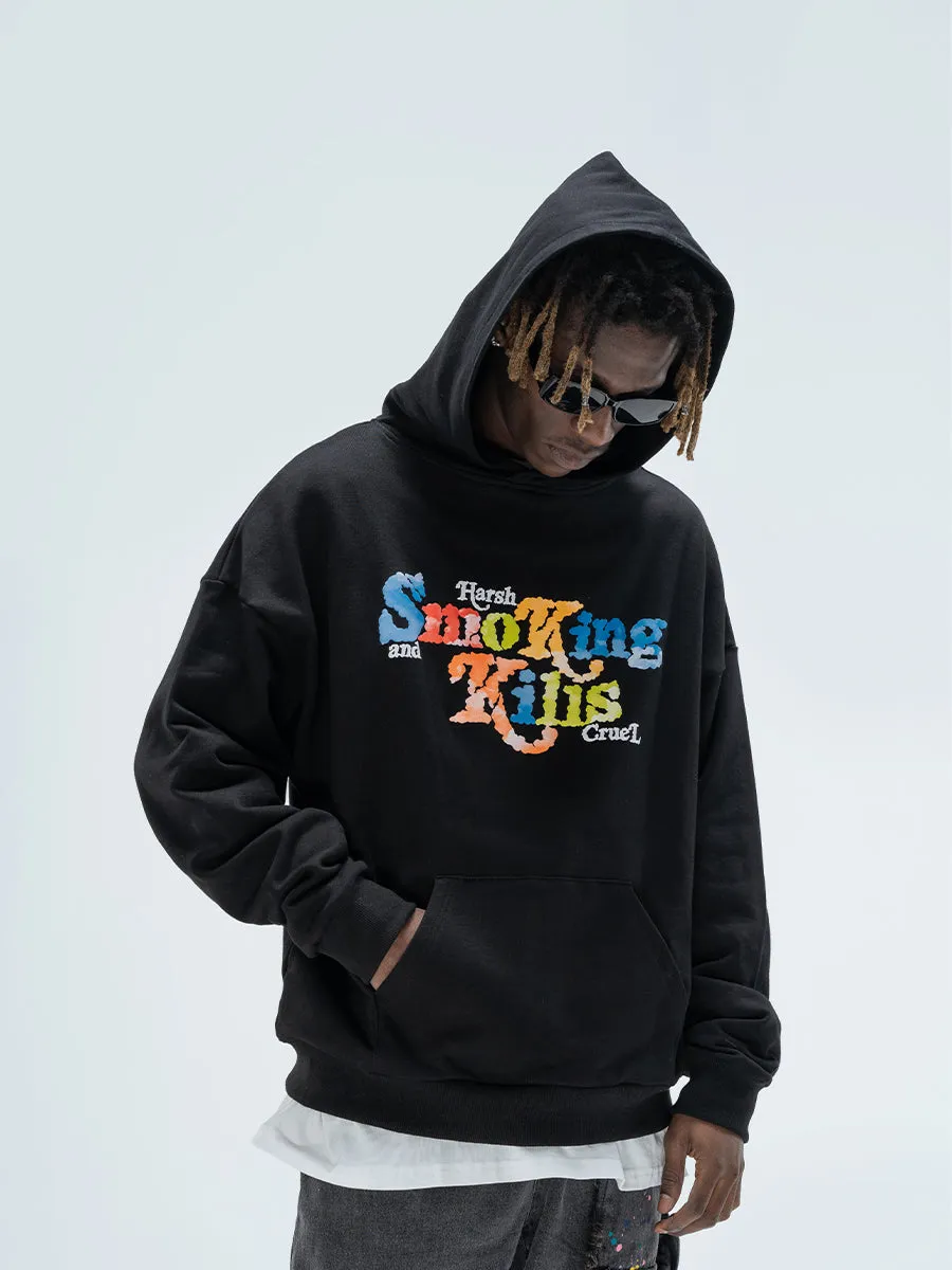 Smoking Kills Rainbow Hoodie