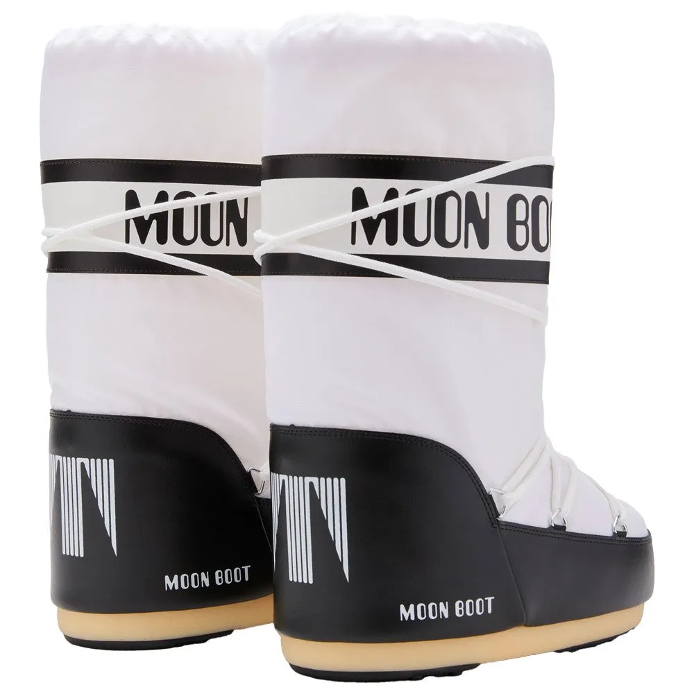 Snow boots Moon Boot ---Icon Nylon W Black White