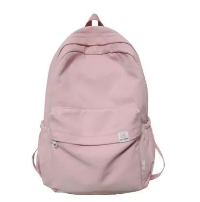 Soft Leather School Bags - Teenager Cool Backpack WV100