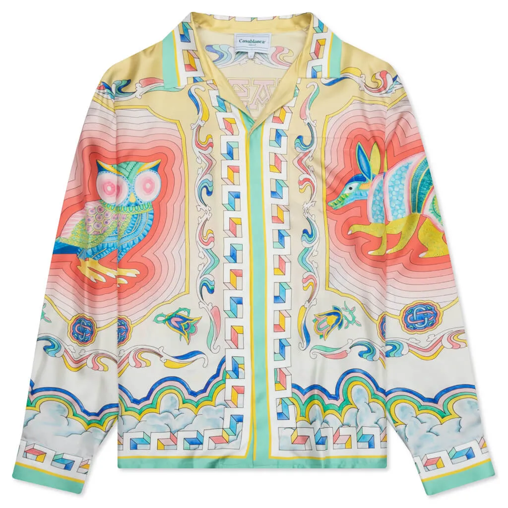 Souvenir Silk Twill Shirt - Multi