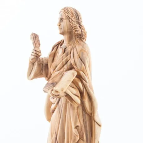 St. John the Evangelist Olive Wood Statue 9.8