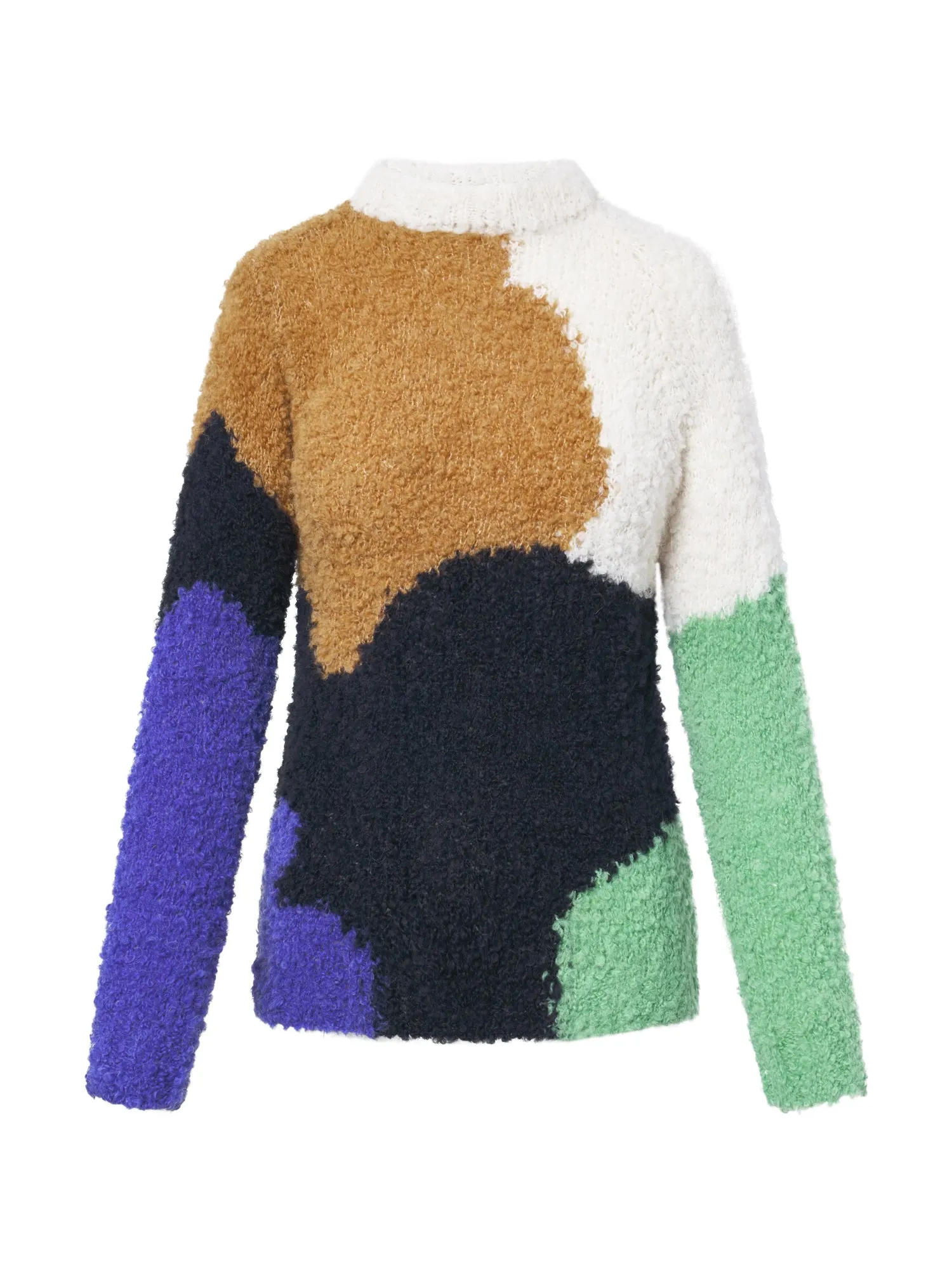 Stock I Net Sweater - Multi Ecru