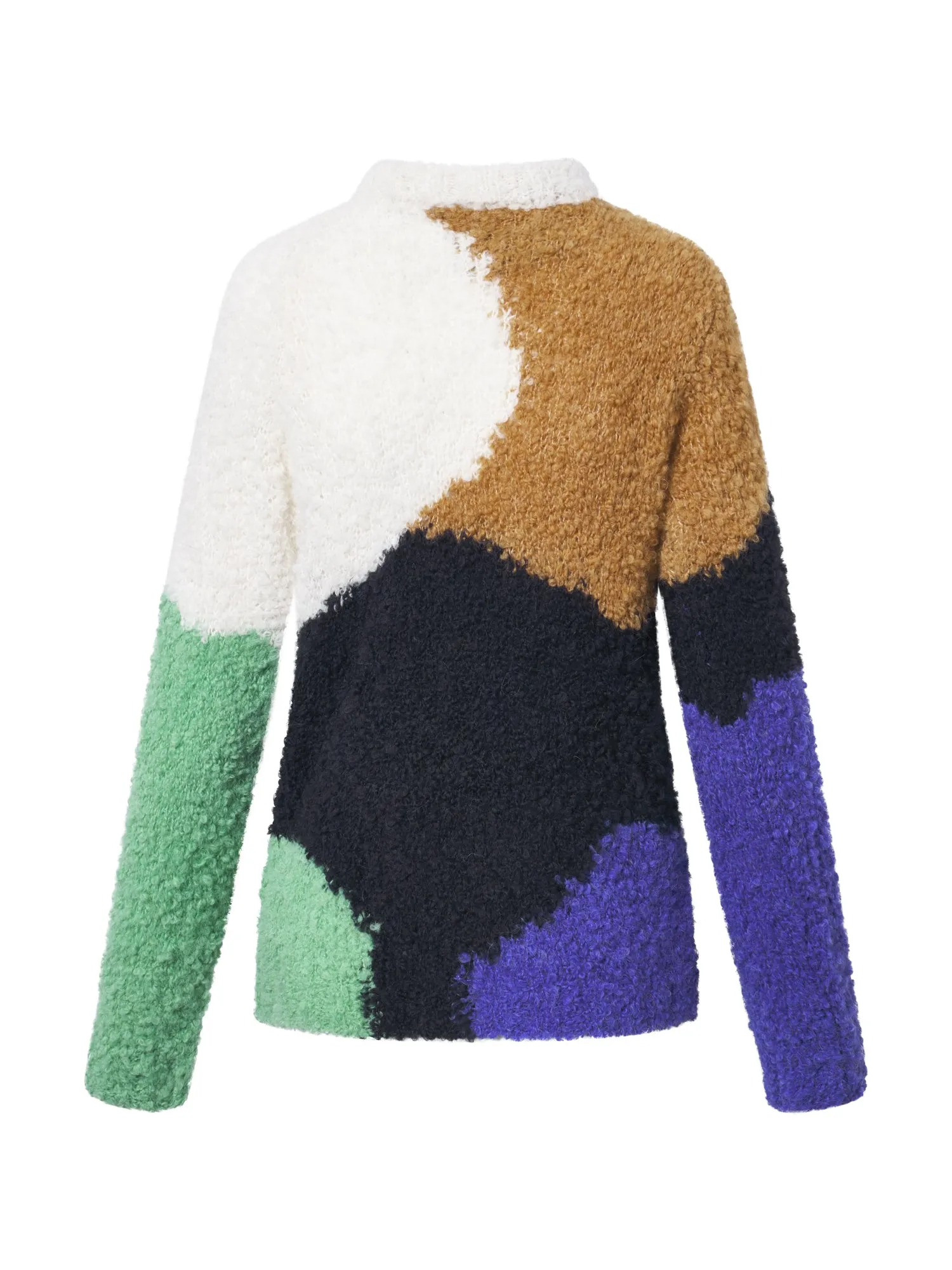 Stock I Net Sweater - Multi Ecru