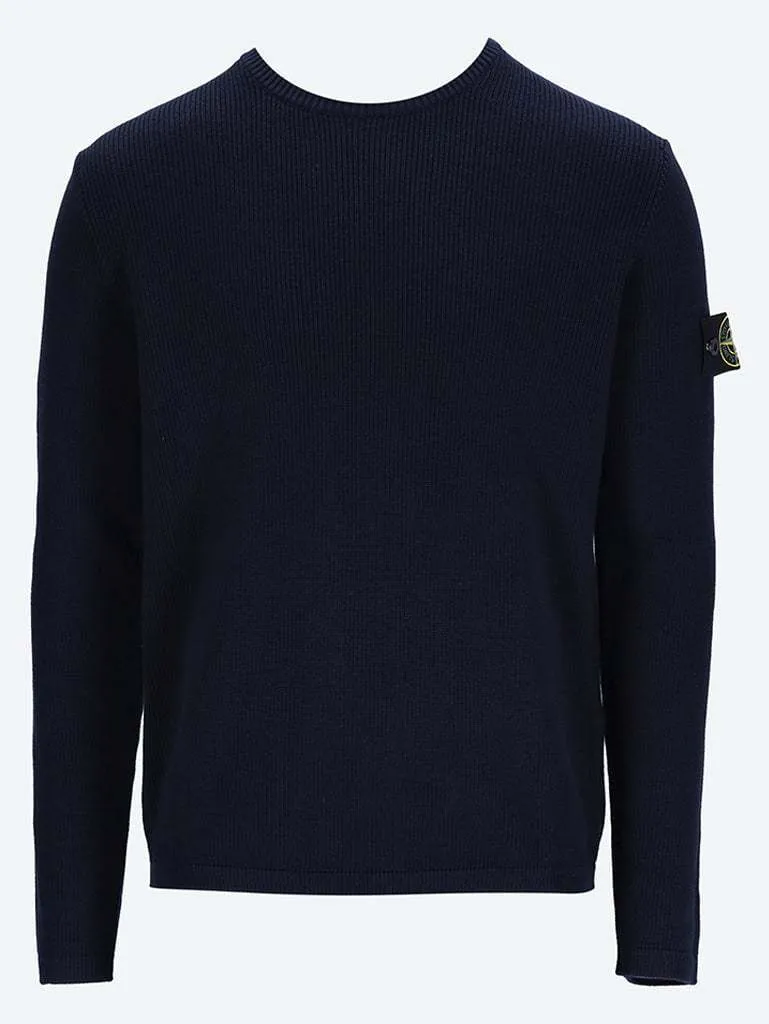 STONE ISLAND  |Unisex Street Style Long Sleeves Cotton Sweaters