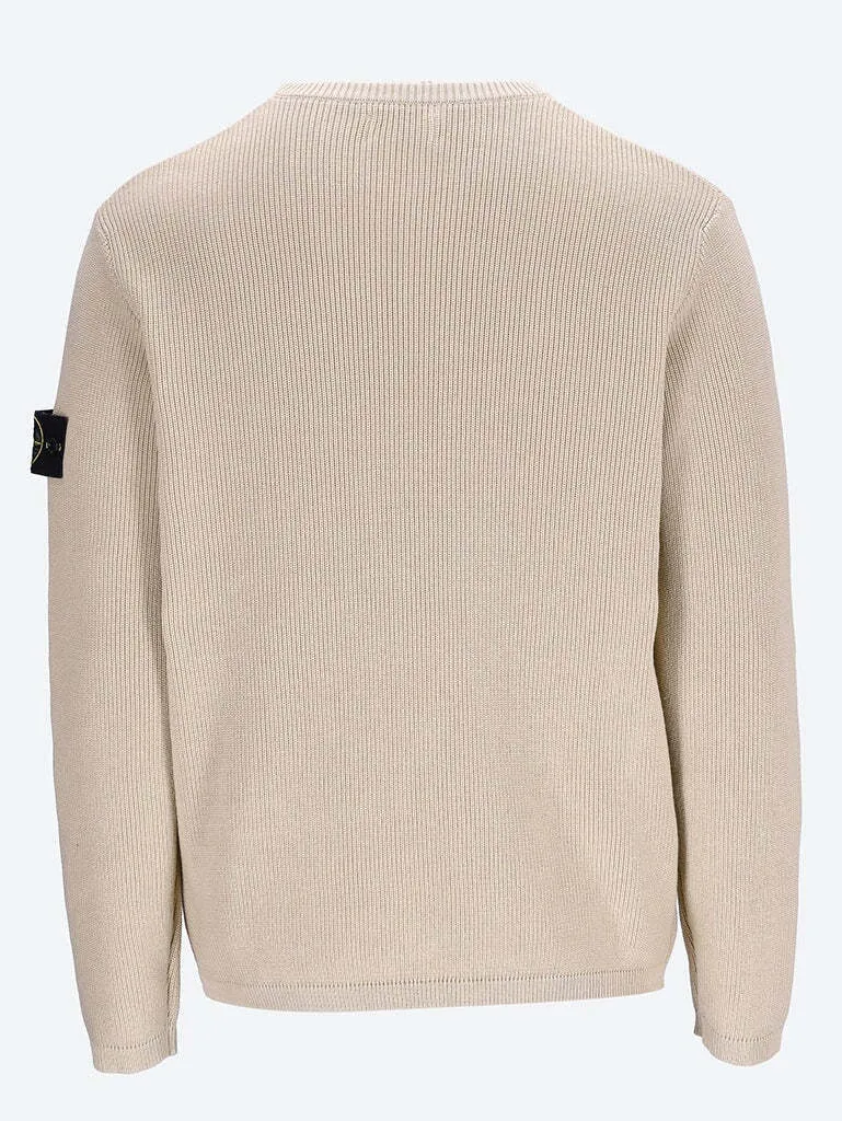 STONE ISLAND  |Unisex Street Style Long Sleeves Cotton Sweaters