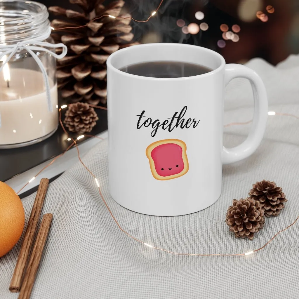 Strawberry Jam Toast Mug