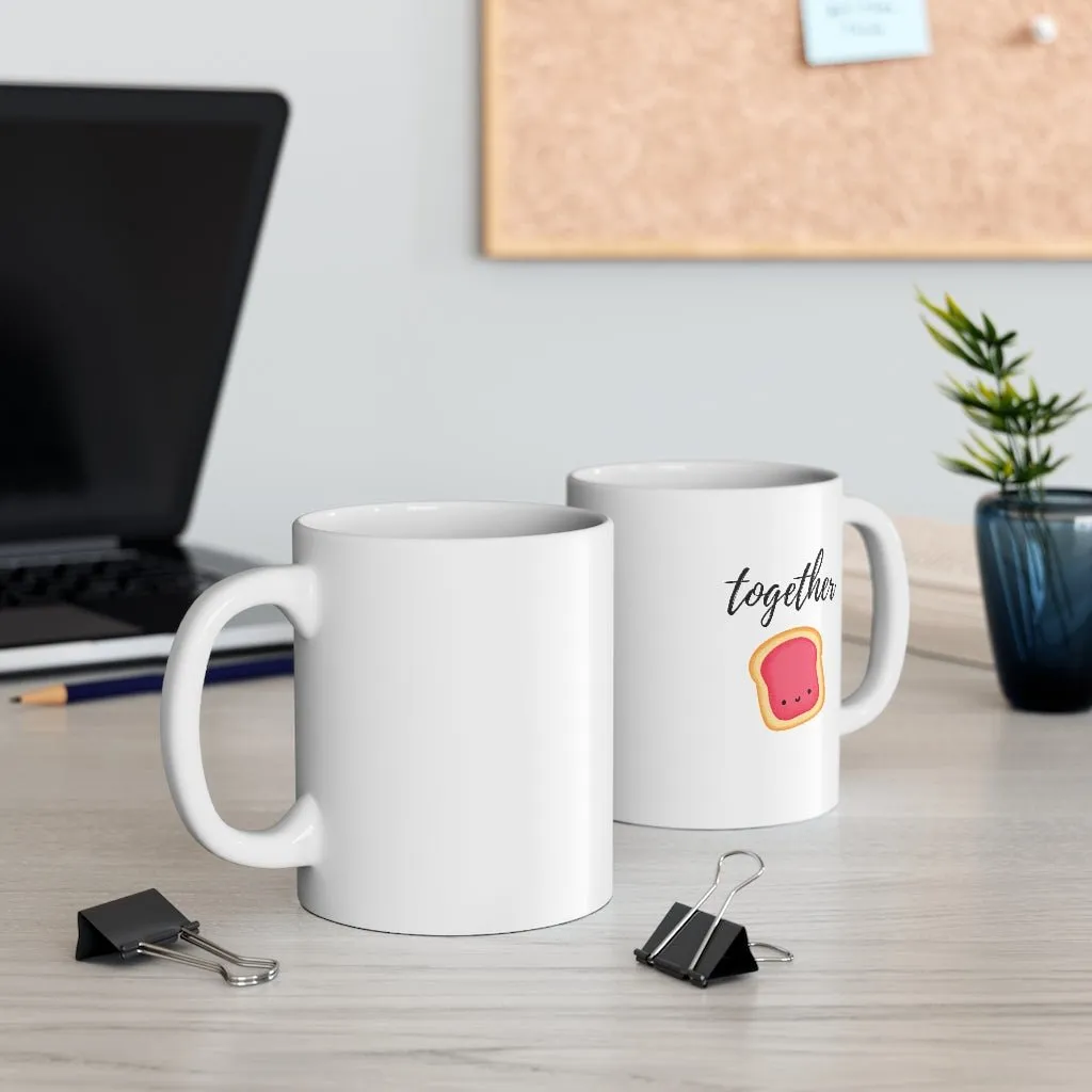 Strawberry Jam Toast Mug