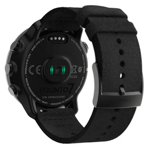 Suunto 7 Smart Watch Heart Rate/2AMOLED Display/GPS Matte Black Titanium