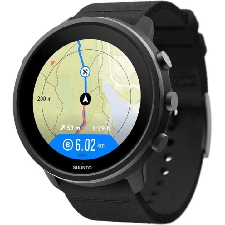 Suunto 7 Smart Watch Heart Rate/2AMOLED Display/GPS Matte Black Titanium