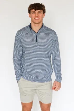 Taylor & Mick Heather Stripe Pullover