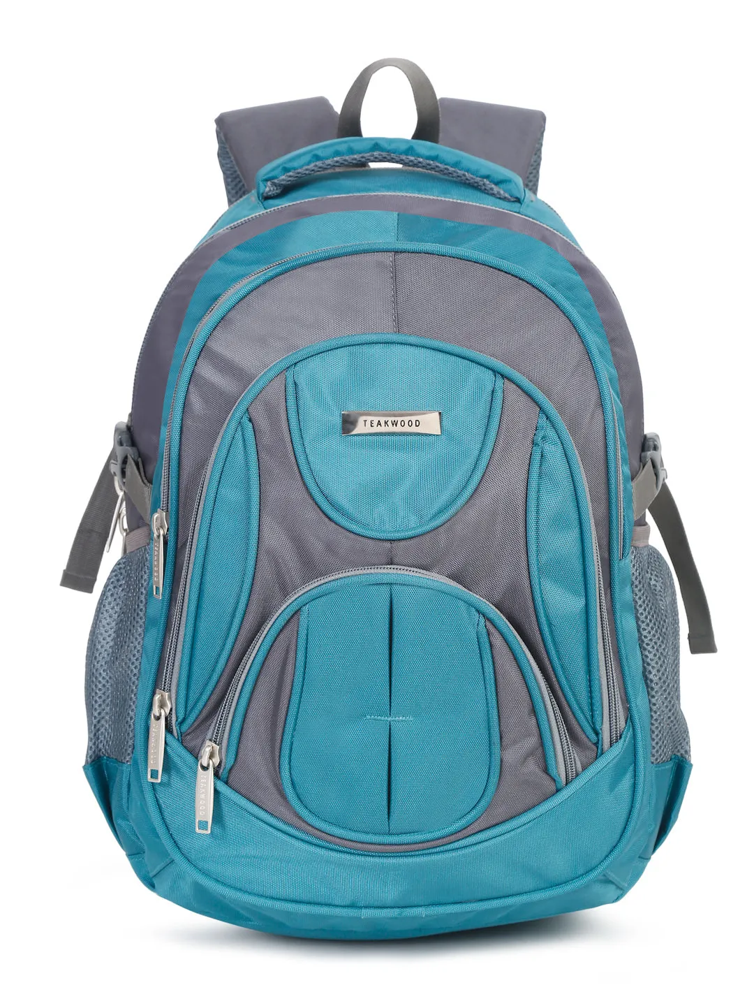 Teakwood Leather Unisex Solid Teal 34L Medium Backpack