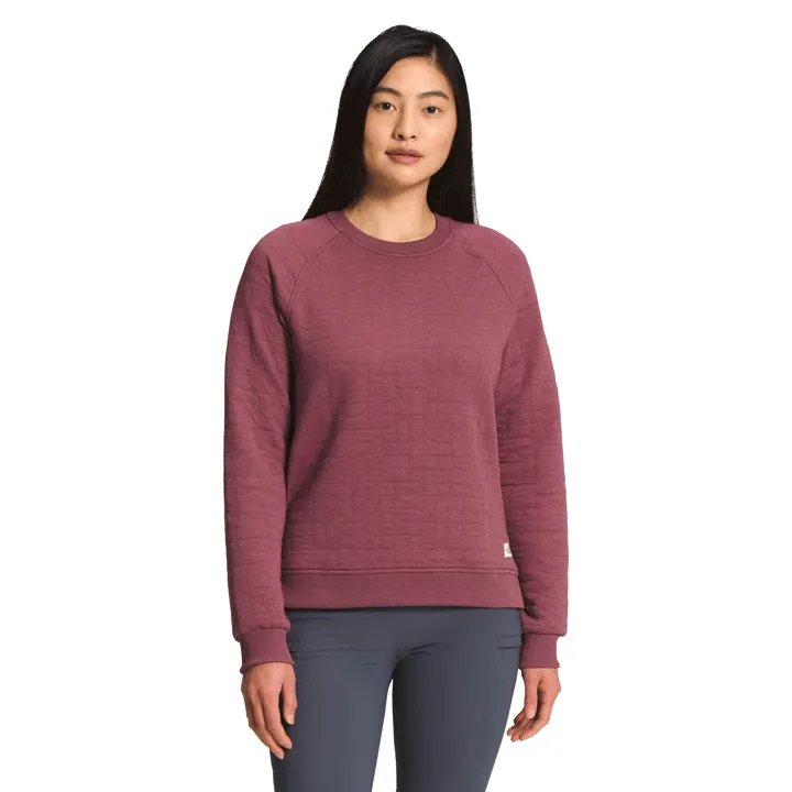 The North Face Longs Peak Quilted Crew Womens