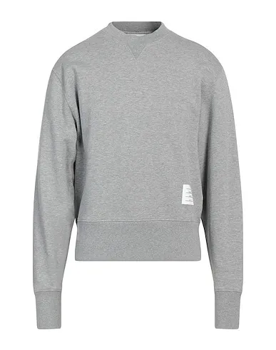 THOM BROWNE  |Crew Neck Long Sleeves Plain Cotton Logo Designers