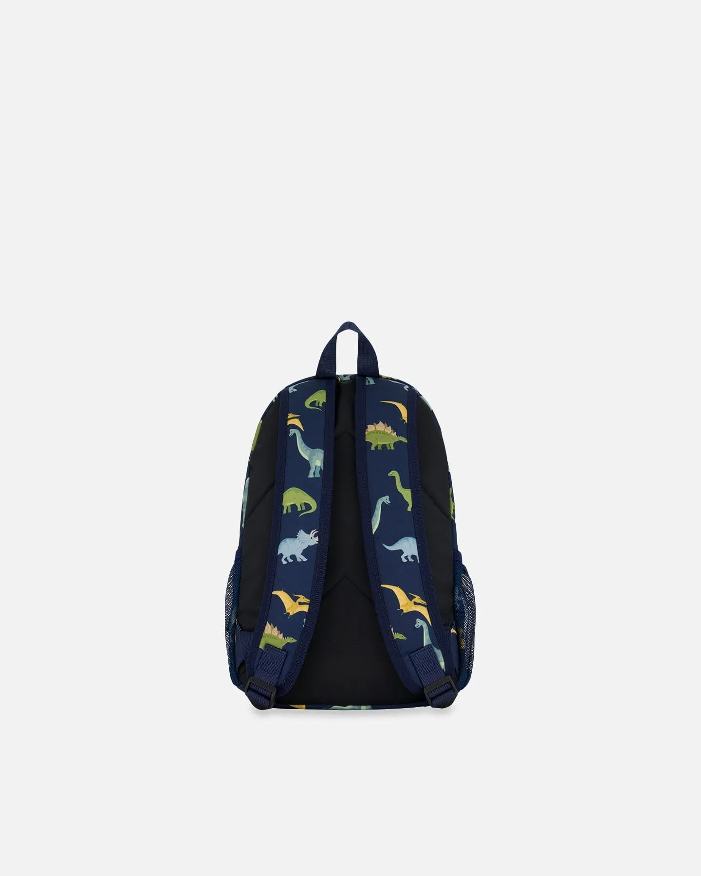 Toddler Backpack Navy Blue Printed Dinosaurs