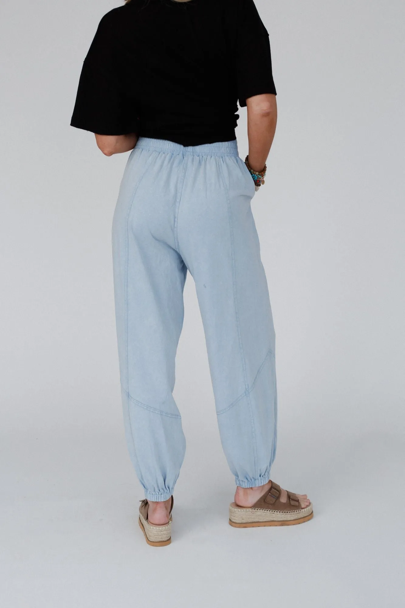 Tranquil Tide Jogger Pants - Blue