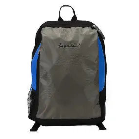 True Grey-Blue Laptop Backpack by President Bags