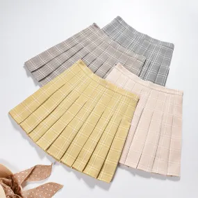 ULZZANG HIGH WAIST PLEATED SKIRT BY61076