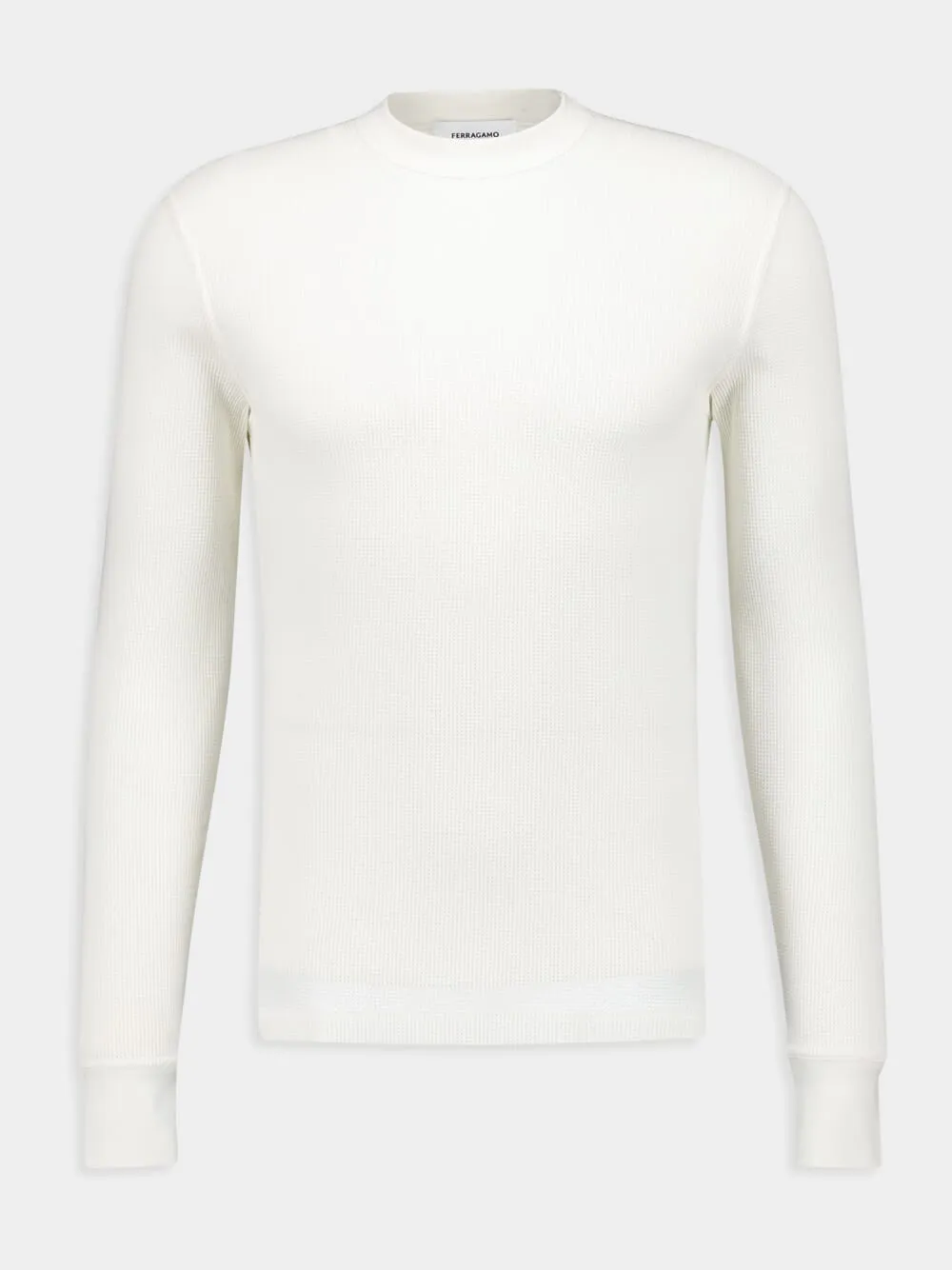 White Cotton Sweater